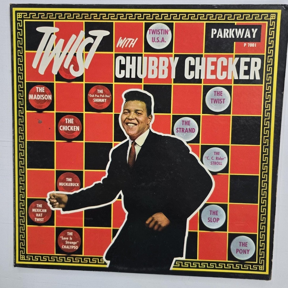 Chubby Checker Twist With Chubby Checker LP VG/VG+ Pop Rock 1960 Vinyl Parkway